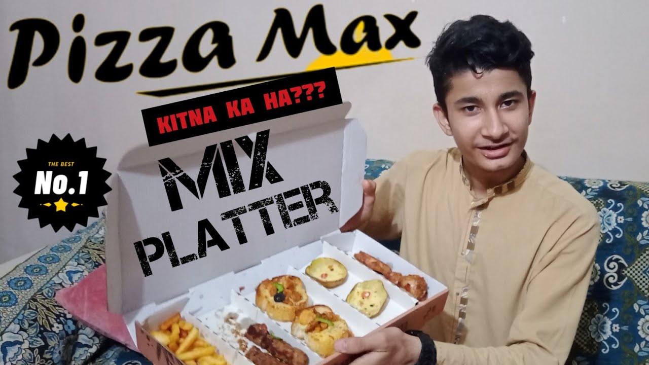 Trying 🤤 Pizza Max Mix Platter || Is kia kia ha??? @BilalVlogges - YouTube