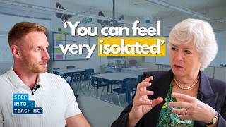 Information SIT down with Dame Alison Peacock - Step Into Teaching and The Chartered College of Teaching Update