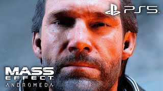 MASS EFFECT: ANDROMEDA PS5 - PATHFINDER ALEC RYDER'S DEATH SCENE (4K 60FPS)