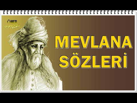 Mevlana Sözleri 🌹 Mutlaka dinleyin ilaç gibi sözler...!!! #mevlana