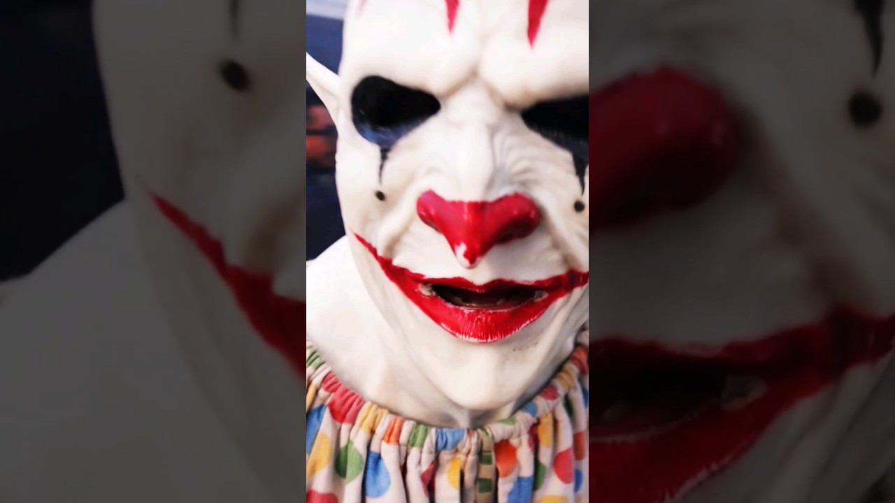 No time for clowning around here at Fright Fest #frightfest #halloween