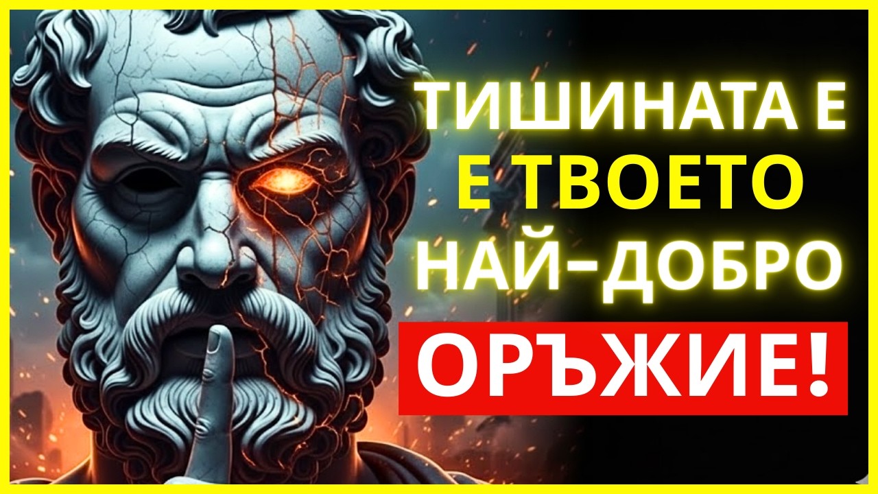 ГОВОРИ САМО АКО ЩЕ ПОБЕДИШ: ПРАВИЛОТО ЗА СТРАТЕГИЧЕСКОТО МЪЛЧАНИЕ | СТОИЧЕСКА МЪДРОСТ