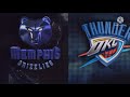 Grizzlies Vs Thunder Logo Animation