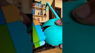 Otamatone tries the grimace shake