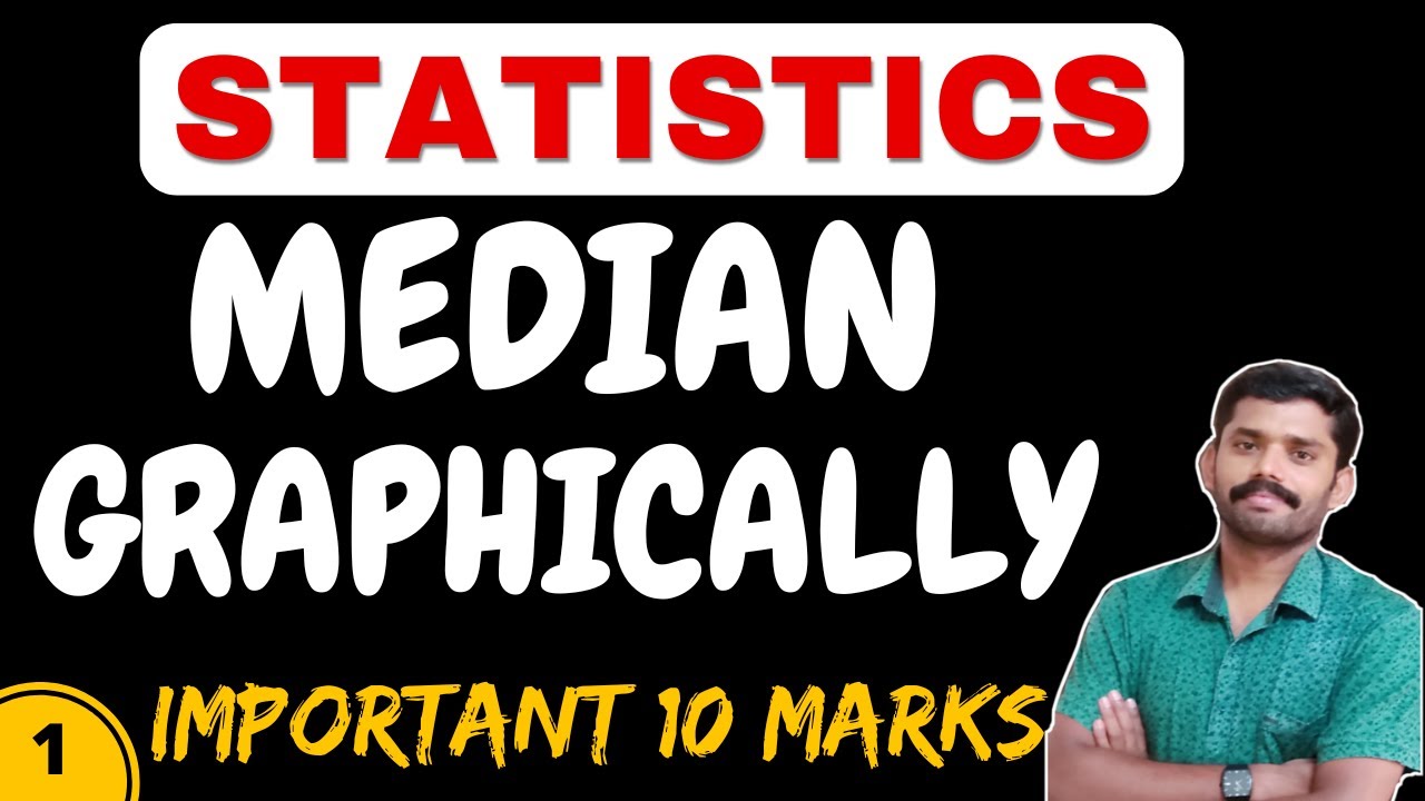 Median Graphically | Board Exam Important 10 Marks|Statistics |Polytechnic Maths|Saravanakumar Maths