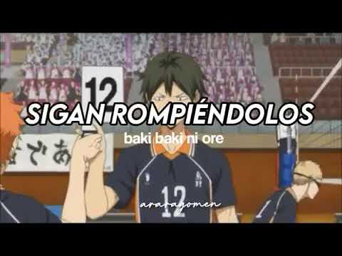 Baki baki ni ore — Satori Tendou ϟ sub. español + lyrics