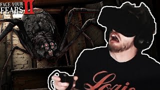 I F**KING HATE SPIDERS! | FACE YOUR FEARS 2 VR #2