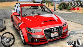 Audi A6 Car Driving - City Car Games (Gta 5) - Car Games Pc Gameplay screenshot 4