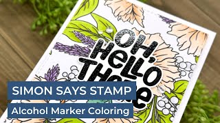 Alcohol Marker Coloring | Simon Says Stamp by Jessica Vasher Designs 205 views 2 months ago 16 minutes