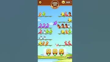 Bird Sort Game Level 201