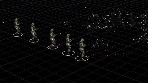 Houdini crowd simulation • 5 • Aim at alive