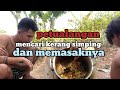 Petualangan mencari kerang simping dan memasak langsung 