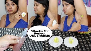 3 life saving hacks for underarms #skincare | how to get bright
#underarms #beautytips