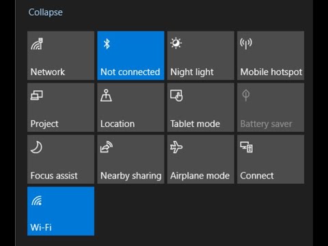How to Add, Remove/Arrange, Use Quick Actions Buttons and Notifications in Action Center Windows 10