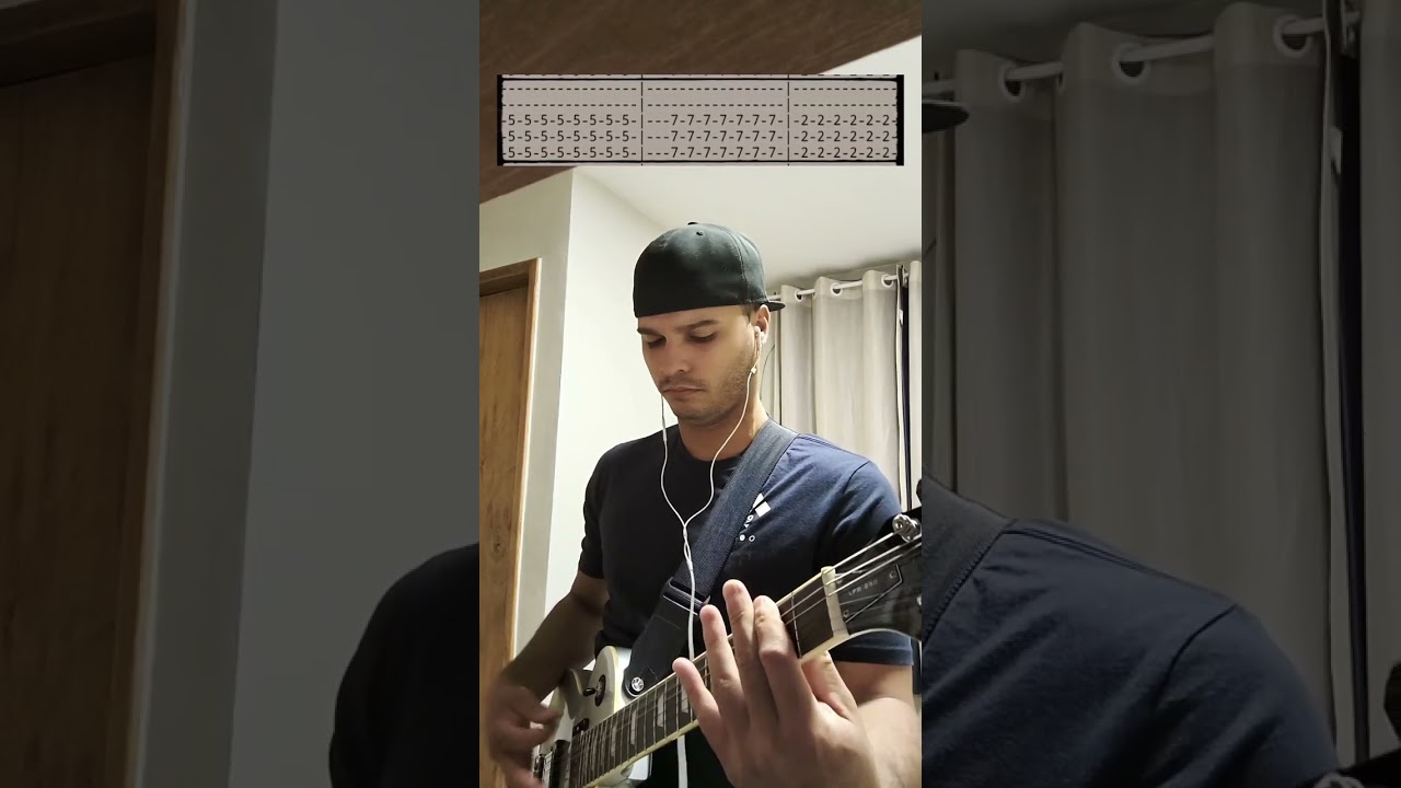 How to play Asking Alexandria I won't give in (guitar cover with tabs) 