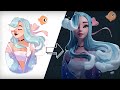 2D Drawing to 3D Model using ZBRUSH and BLENDER