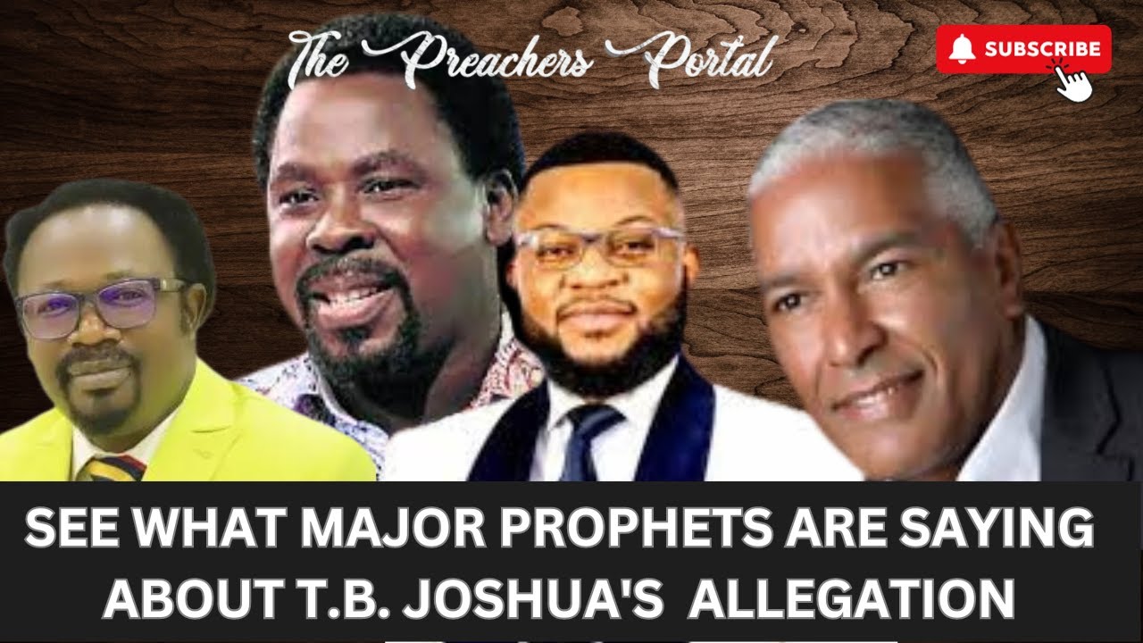 PROPHET ED CITRONNELLI, JOSHUA IGINLA, AND JAY ISRAEL DEFEND TB JOSHUA AMIDST ALLEGATIONS