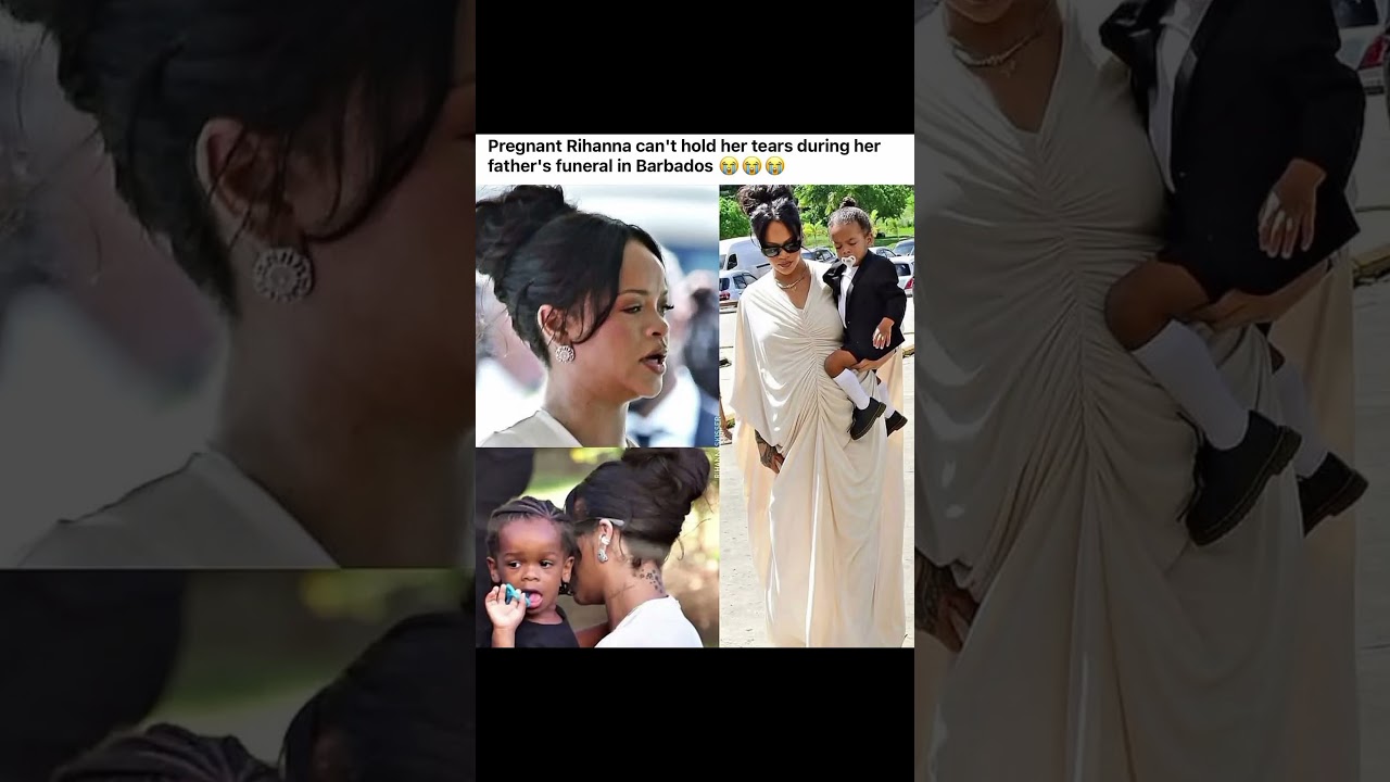Rihanna Breaks Down in Tears at Father’s Funeral 💔