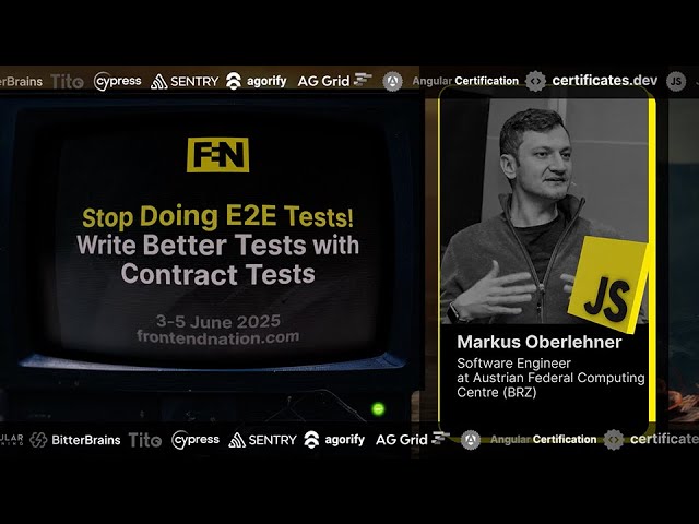 Stop Doing E2E Tests! Write Better Tests with Contract