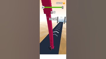 Stack Colors - Gameplay - level 84 (Android, ios)#shorts