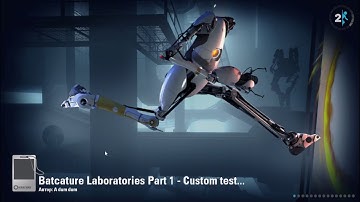 PORTAL 2   Batcature Laboratories Part 1 - Custom testelements to test!