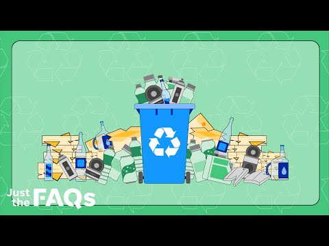 Recycling: What really happens to recyclable waste in the U.S. | JUST THE FAQS