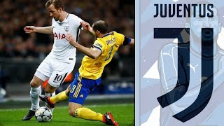 Chiellini vs tottenham . Tackles the best devender 💪
