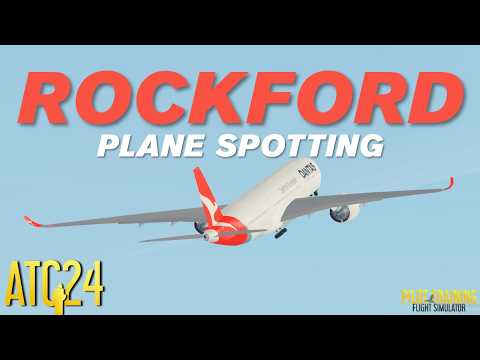 Plane Spotting At Greater Rockford! | Ultra Realistic Sounds | PTFS