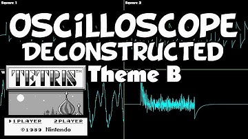 Tetris - Theme B - Oscilloscope Deconstruction