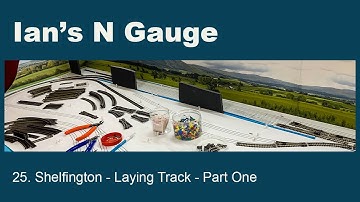 025 - Shelfington - Laying Track - Part One