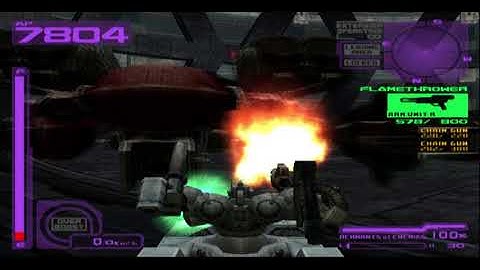 Armored Core 2 Another Age - VS Phantasma with max AP tank