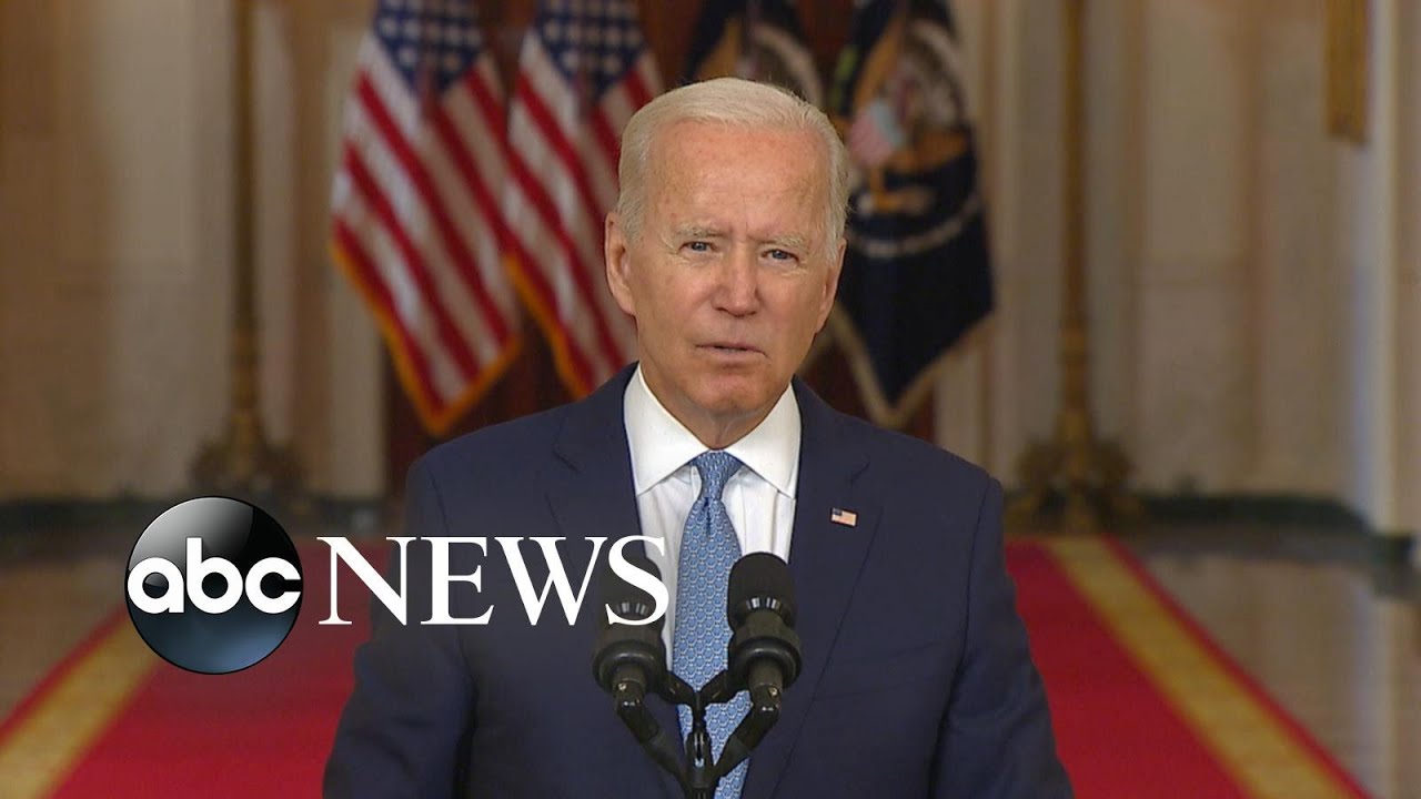 Biden discusses end of war in Afghanistan