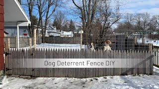Dog Deterrent Fence DIY: Stop Climbing & Jumping