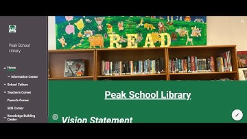 Peak School Library Virtual Learning Commons (VLC)