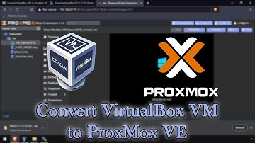 Convert VirtualBox VM to ProxMox VE