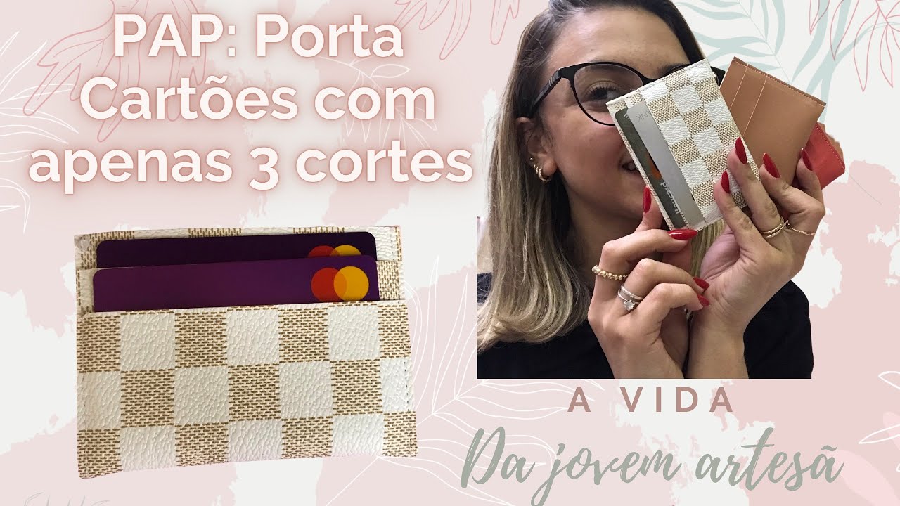 PAP Porta Cartões com 3 cortes