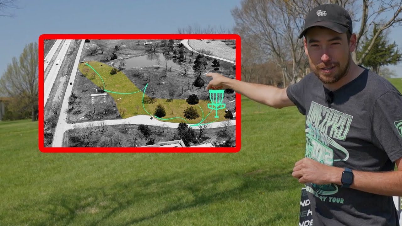Jomez gives a *real* disc golf hole breakdown at DDO YouTube