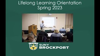 Lifelong Learning Orientation Video: Spring 2023