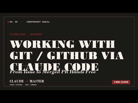 Git and GitHub Inside Claude Code: Commits, Branches, PRs from One Prompt | Claude Master