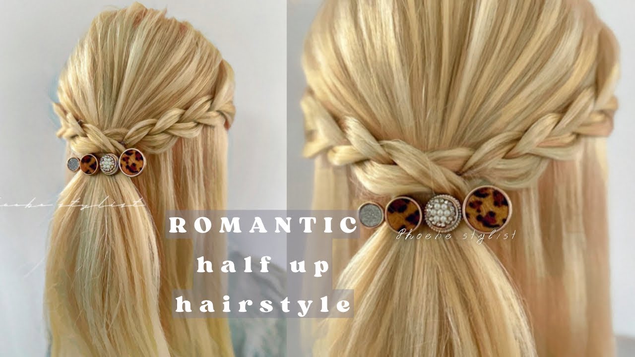 綁出慵懶迷人的［公主頭1］髮型教學～half up, half done hairstyle tutorial