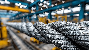 Binnen de moderne industrie: geavanceerde productie, zware machines en lucht- en ruimtevaarttechn...