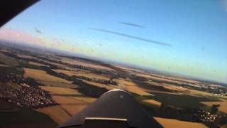 [Real Pilot´s eye] Zlin Z-42 inflight along Vltava