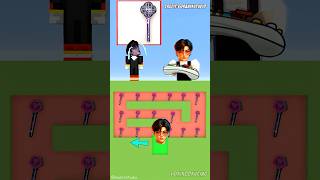 Ayo Bantu Jinu mendapatkan Semua Kuncinya Kembali!!!‼️😱#shorts #minecraft #roblox #game