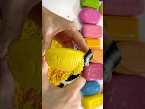 Soap cubes. Asmr soap cutting. Satisfying video #asmrsoap #soap