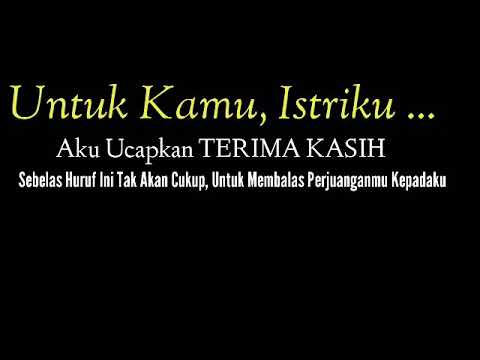 Terima Kasih Istriku Youtube