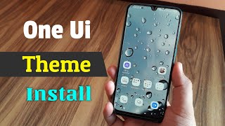 Install One Ui Theme | Classic Theme RainDrop_V2 Download screenshot 5