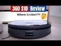 360 S10 Review: the Slimmest Lidar Robot Vacuum with 3D Object Avoidance