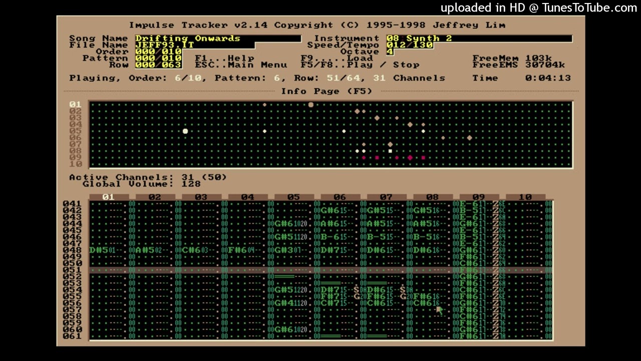 Dmc Mystic - Impluse tracker (Amiga 500 mix)