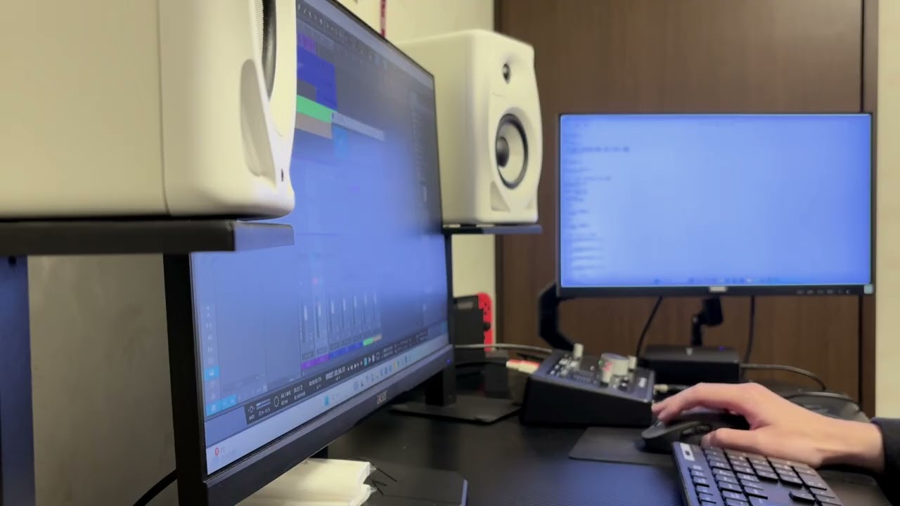 【オリジナル曲】28km・ボーカル録音風景