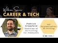 Ipcef career  tech webinar highlight vat polymerization 3d printing